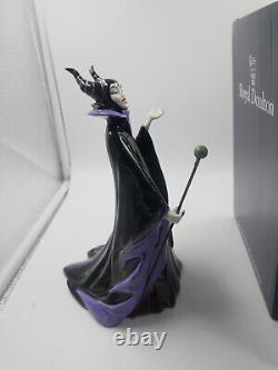 Royal Doulton Walt Disney Maleficent Figurine Hn3840 Sleeping Beauty Box & Cert