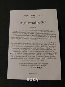 Royal Doulton Wedding Day Prince Harry & Meghan HN 5929 Figurine Limited Edition