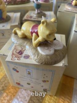 Royal Doulton Winnie The Pooh Job Lot X14 Excellent Condition All Boxed