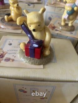 Royal Doulton Winnie The Pooh Job Lot X14 Excellent Condition All Boxed