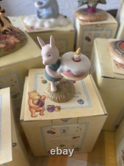 Royal Doulton Winnie The Pooh Job Lot X14 Excellent Condition All Boxed