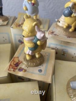 Royal Doulton Winnie The Pooh Job Lot X14 Excellent Condition All Boxed