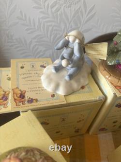Royal Doulton Winnie The Pooh Job Lot X14 Excellent Condition All Boxed