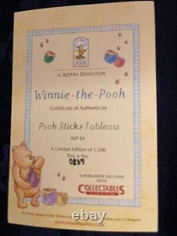 Royal Doulton Winnie The Pooh Pooh Sticks LImited Edition WP84