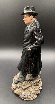 Royal Doulton Winston Churchill Porcelain Figurine 12.5 HN3433 Limited Edition