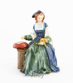 Royal Doulton'catherine Of Aragon' Limited Edition Henry VIII Figure Hn3233 Coa
