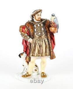 Royal Doulton'king Henry Viii' Limited Edition Prestige Figure Model Hn3350 Coa