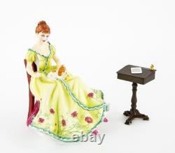 Royal Doulton'writing' Gentle Arts Limited Edition Figure Hn3049 & Coa