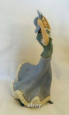 Royal Dux Bohemia Dancing Lady Figurine Super Limited Edition 1918 Manufactured