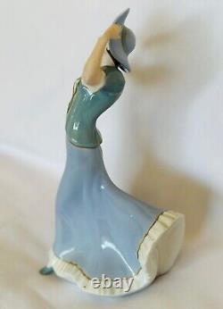 Royal Dux Bohemia Dancing Lady Figurine Super Limited Edition 1918 Manufactured