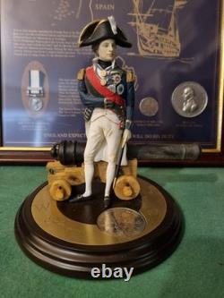 Royal Mint Admiral Nelson Limited Edition of 1805 Figurine with Certificate