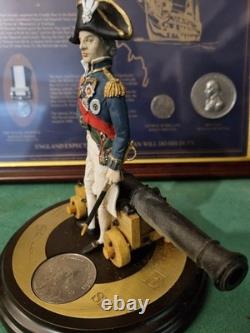 Royal Mint Admiral Nelson Limited Edition of 1805 Figurine with Certificate