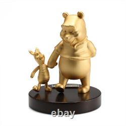 Royal Selangor Limited Edition Gilt Pooh & Piglet Figurine New in Box