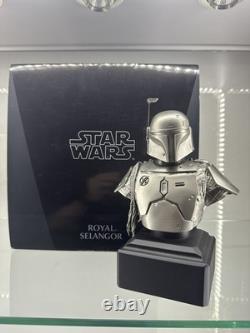 Royal Selangor STAR WARS BOBA FETT 0179031 Limited Edition Bust PEWTER Figurine