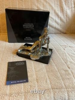 Royal Selangor Star Wars Princess Leia Figurine Limited Edition 0720/5000