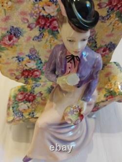 Royal Winton Wellbeck Woman Figurine Limited Edition 1995 England Box