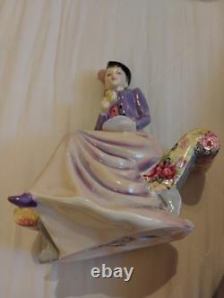 Royal Winton Wellbeck Woman Figurine Limited Edition 1995 England Box