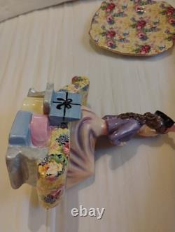 Royal Winton Wellbeck Woman Figurine Limited Edition 1995 England Box