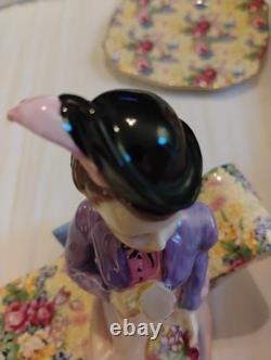 Royal Winton Wellbeck Woman Figurine Limited Edition 1995 England Box