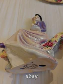 Royal Winton Wellbeck Woman Figurine Limited Edition 1995 England Box