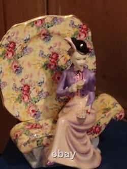 Royal Winton Wellbeck Woman Figurine Limited Edition 1995 England Box