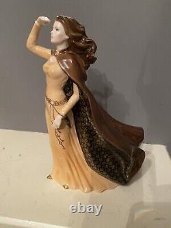 Royal Worcester 9 Figurine Lorna Doone Ladies Of Literature Ltd Ed Gold Edition