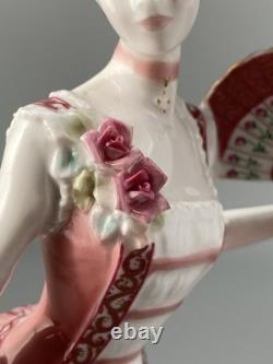 Royal Worcester Age Of Elegance The Painted Fan Limited Edition Figurine CW376