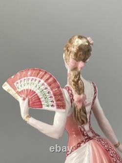 Royal Worcester Age Of Elegance The Painted Fan Limited Edition Figurine CW376