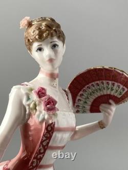 Royal Worcester Age Of Elegance The Painted Fan Limited Edition Figurine CW376
