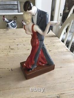 Royal Worcester Art Deco The Dancers Figurine Limited Edition No. 498/500