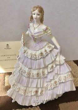 Royal Worcester BELLE OF THE BALL Limited Edition (Rare) With Certificate