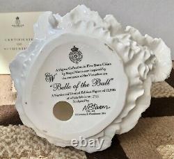 Royal Worcester BELLE OF THE BALL Limited Edition (Rare) With Certificate