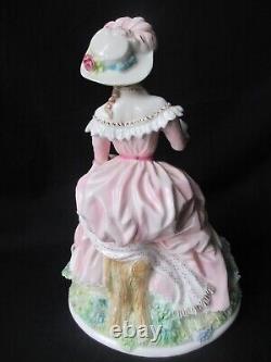 Royal Worcester, China Figure, Painting, Graceful Arts, Ltd Edition, S/D