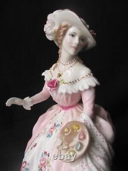 Royal Worcester, China Figure, Painting, Graceful Arts, Ltd Edition, S/D