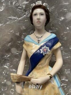 Royal Worcester Elizabeth II limited edition Diamond jubilee 2012