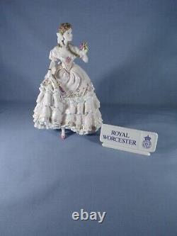 Royal Worcester Figure'the Fairest Rose Ltd Edition