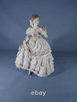 Royal Worcester Figure'the Fairest Rose Ltd Edition