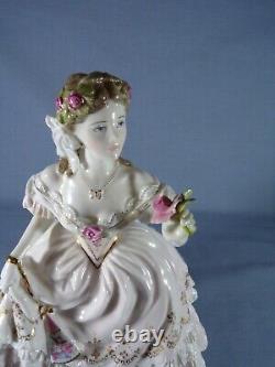 Royal Worcester Figure'the Fairest Rose Ltd Edition