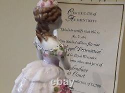 Royal Worcester Figurine'A Royal Presentation' 1995 Limited Edition No 2559