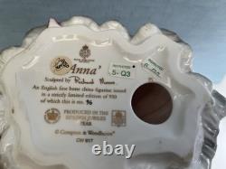 Royal Worcester Figurine Anna. Limited Edition Golden Jubilee Queen Elizabeth II