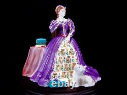 Royal Worcester Figurine Mary Queen of Scots Limited Edition Certificate + Base