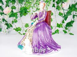 Royal Worcester Figurine Mary Queen of Scots Limited Edition Certificate + Base