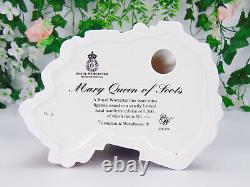 Royal Worcester Figurine Mary Queen of Scots Limited Edition Certificate + Base