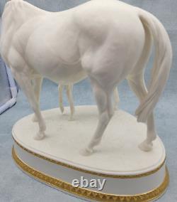 Royal Worcester Figurine Princes Grace And Foal Limited Edition With Certificate