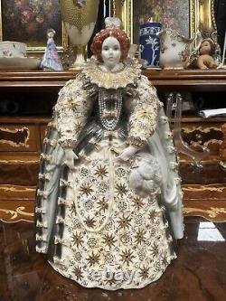 Royal Worcester Figurine, Queen Elizabeth 1 with Plyinth Limited Edition