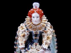Royal Worcester Figurine Queen Elizabeth I Limited Edition Certificate + Base