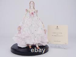 Royal Worcester Figurine Royal Debut Limited Edition Bone China Lady Base + Cert