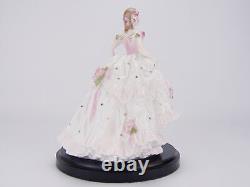Royal Worcester Figurine Royal Debut Limited Edition Bone China Lady Base + Cert