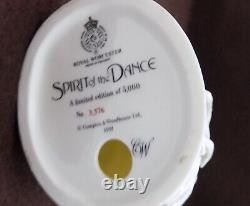 Royal Worcester Figurine Spirit Of The Dance Limited Edition Of 5,000