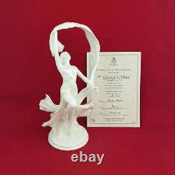 Royal Worcester Figurine- The Dance of Time Ltd Edition Lustre (with CoA) 601 RW